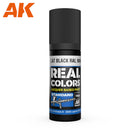 AK Interactive Real ColoursFlat Black Ral 9005 17 mL