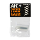 Ak Interactive Tools Bevelled Edge 5 Spare Blades Replacement