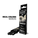 AK Interactive RC Markers Wheels Set 3 Real Colors Markers