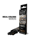 AK Interactive RC Markers Weapons Set 3 Real Colors Markers