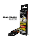 AK Interactive RC Markers Tactical Markings Set 3 Real Colors Markers