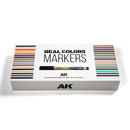 AK Interactive RC Markers Special Box Real Colors Markers 34 Units