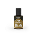 AK Interactive Precision Paneliner Raw Umber Greenish 30mL