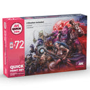 AK Interactive Quick Gen Quick Paint Set 72 Quick Gen Colors