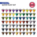 AK Interactive Quick Gen Quick Paint Set 72 Quick Gen Colors