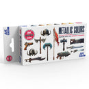 AK Interactive Quick Gen Metallics Set
