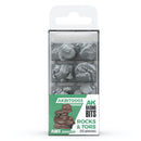 AK Interactive Basing Bits Rocks & Tors 12 Pieces