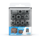 AK Interactive Basing Bits Wood Barrels 32 Pieces