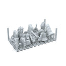 AK Interactive Basing Bits Village Ruins 12 Pieces