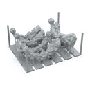 AK Interactive Basing Bits Jump-Pack Trail Fx 6 Pieces