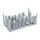AK Interactive Basing Bits Tumbstones 14 Pieces