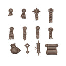 AK Interactive Basing Bits Seals And Scrolls