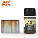 AK Interactive Weathering Products Rust Streaks 35mL