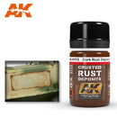 AK Interactive Weathering Products Dark Rust Deposit 35mL