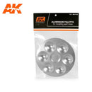 AK Interactive Complements Aluminium Pallete 6 Wells