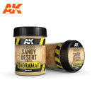 AK Interactive Dioramas Terrains Sandy Desert 250mL