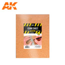 AK Interactive Building Materials Cork Sheets Fine Grained 200x300x2mm