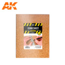 AK Interactive Building Materials Cork Sheets Coarse Grained 200x300x2mm