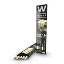 AK Interactive Weathering Pencils Sets Watercolor Pencil Set Splashes. Dirt And Stains