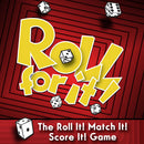 Roll For It Red Set Board Game