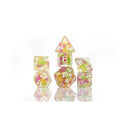 Sirius Dice Melon Ball Glowworm Dice Set 7