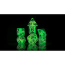 Sirius Dice Melon Ball Glowworm Dice Set 7