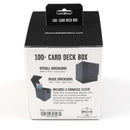 Showcase 100+ Deck Box Black Cards