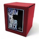 Showcase 100+ Deck Box Red Cards