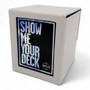 Showcase 100+ Deck Box White Cards