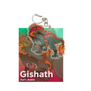 Gatherers Tavern Keychain Gishath Sun's Avatar