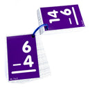 Flash Cards Subtraction Board Game