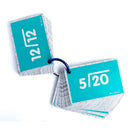 Flash Cards Division Board Game