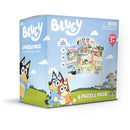 Bluey 6 Puzzle Pack Board Game
