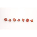 LPG Dice RPG Set Draco Bright Red/Gold