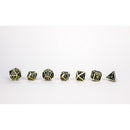 LPG Dice RPG Set Draco Bright Black/Gold