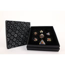 LPG Dice RPG Set Concentric Red/Blue/Gold