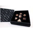 LPG Dice RPG Set Concentric Black/Brass