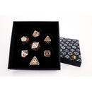 LPG Dice RPG Set Concentric Black/Brass
