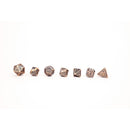LPG Dice RPG Set Concentric Black/Brass
