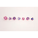 LPG Dice RPG Set Leadlight Blue/Pink/Silver