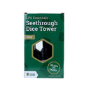 LPG Essentials Seethrough Dice Tower Grey Board Game