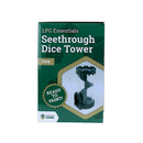 LPG Essentials Seethrough Dice Tower Grey Board Game