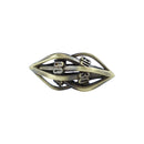 LPG Dice RPG Set Hollow Elliptic Tarnished Gold