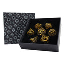 LPG Dice RPG Set Hollow Dragon Ancient Bronze