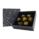 LPG Dice RPG Set Hollow Celtic Ancient Bronze