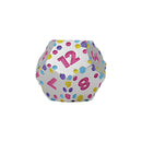 LPG Dice RPG Set Inscripted Hex Pastel White