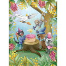 LPG Retail 5x7 Greeting Cards Display Stray Leaves: Aussie Birthday