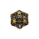 LPG Dice Scaled Eye Dice Set Ancient Bronze/Green
