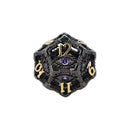 LPG Dice Scaled Eye Dice Set Black/Gold