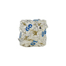 LPG Dice Dragon Rage Dice Set Steel/Blue